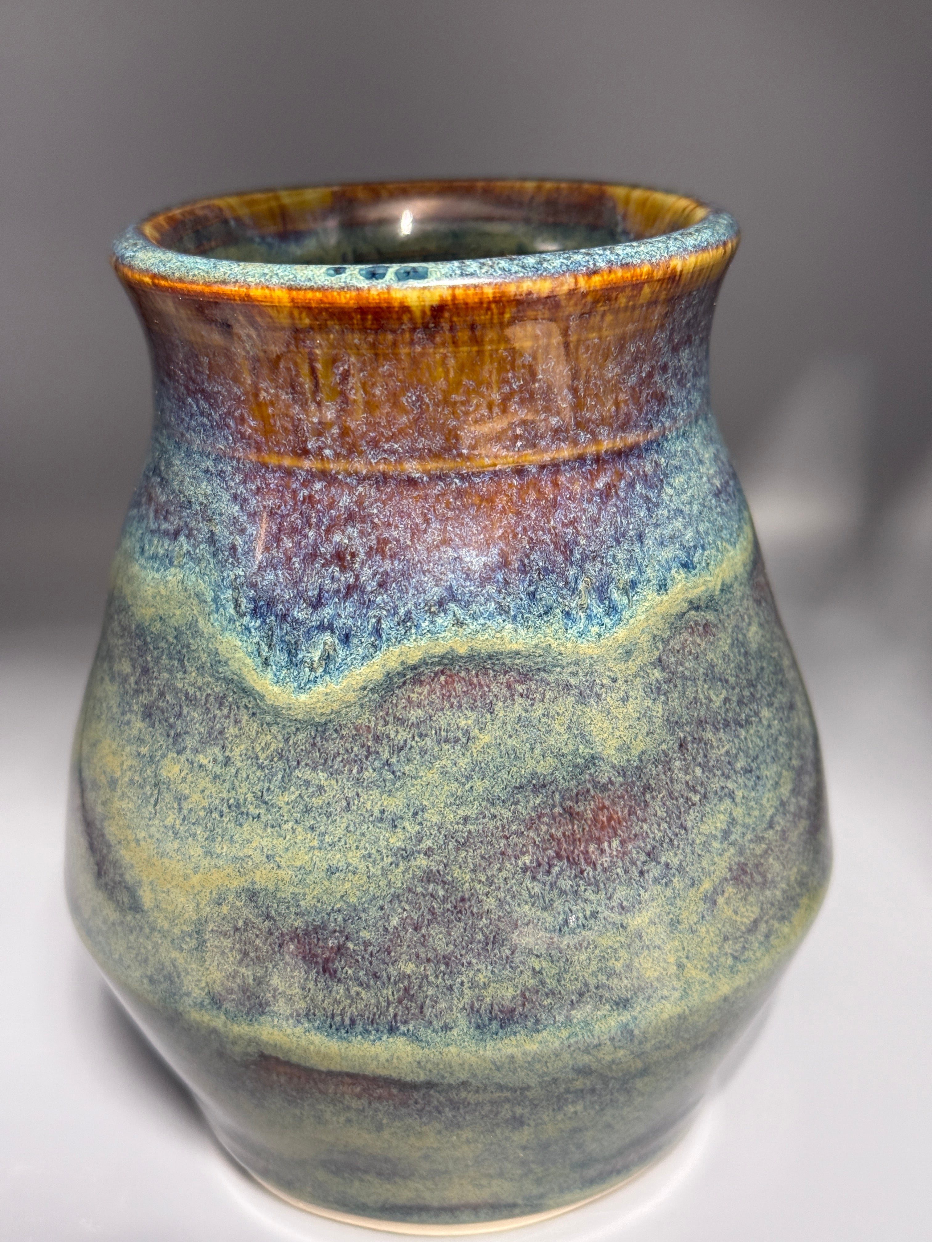 Rust Drift Vase