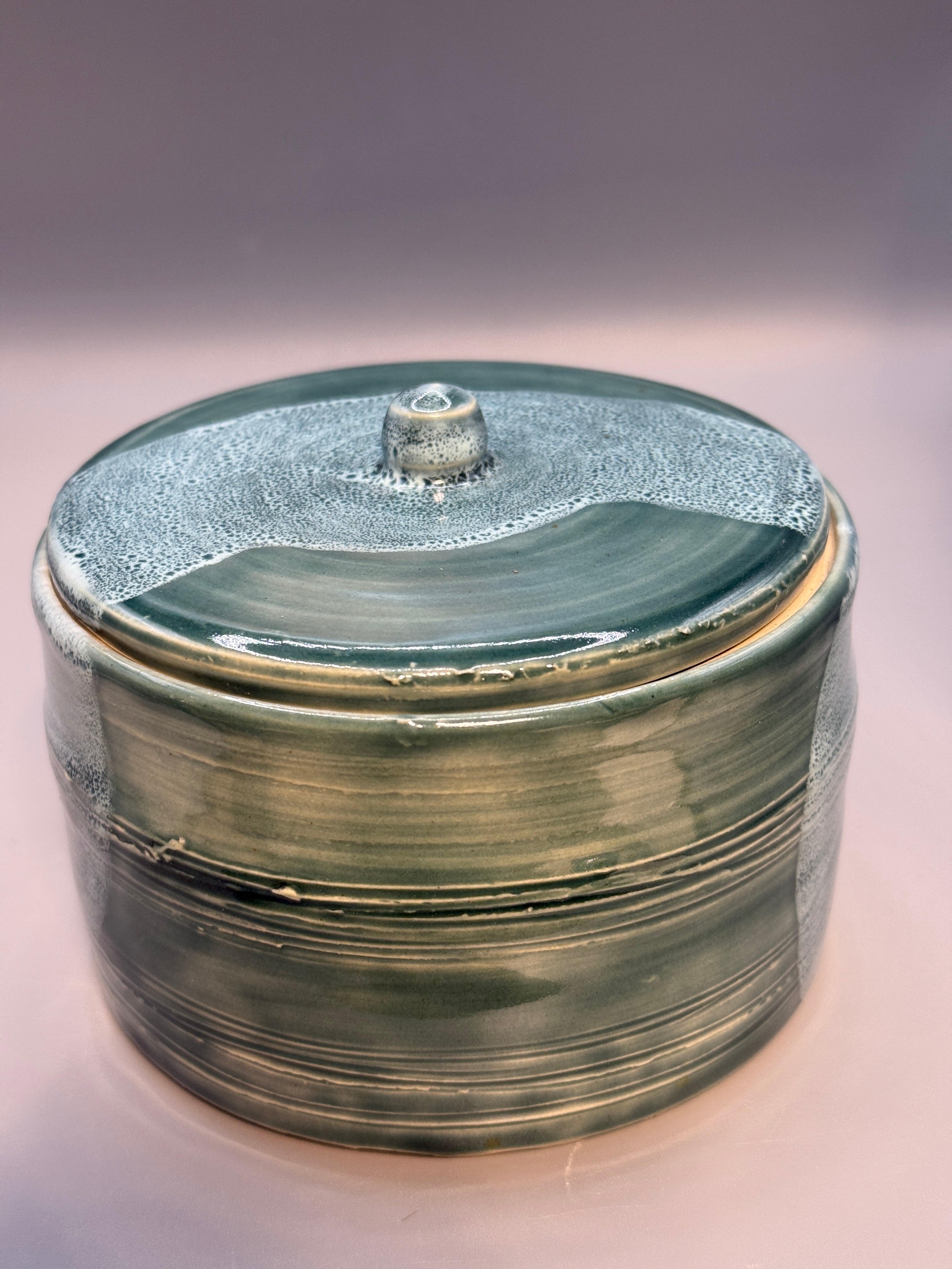 Storm Wash Lidded Jar
