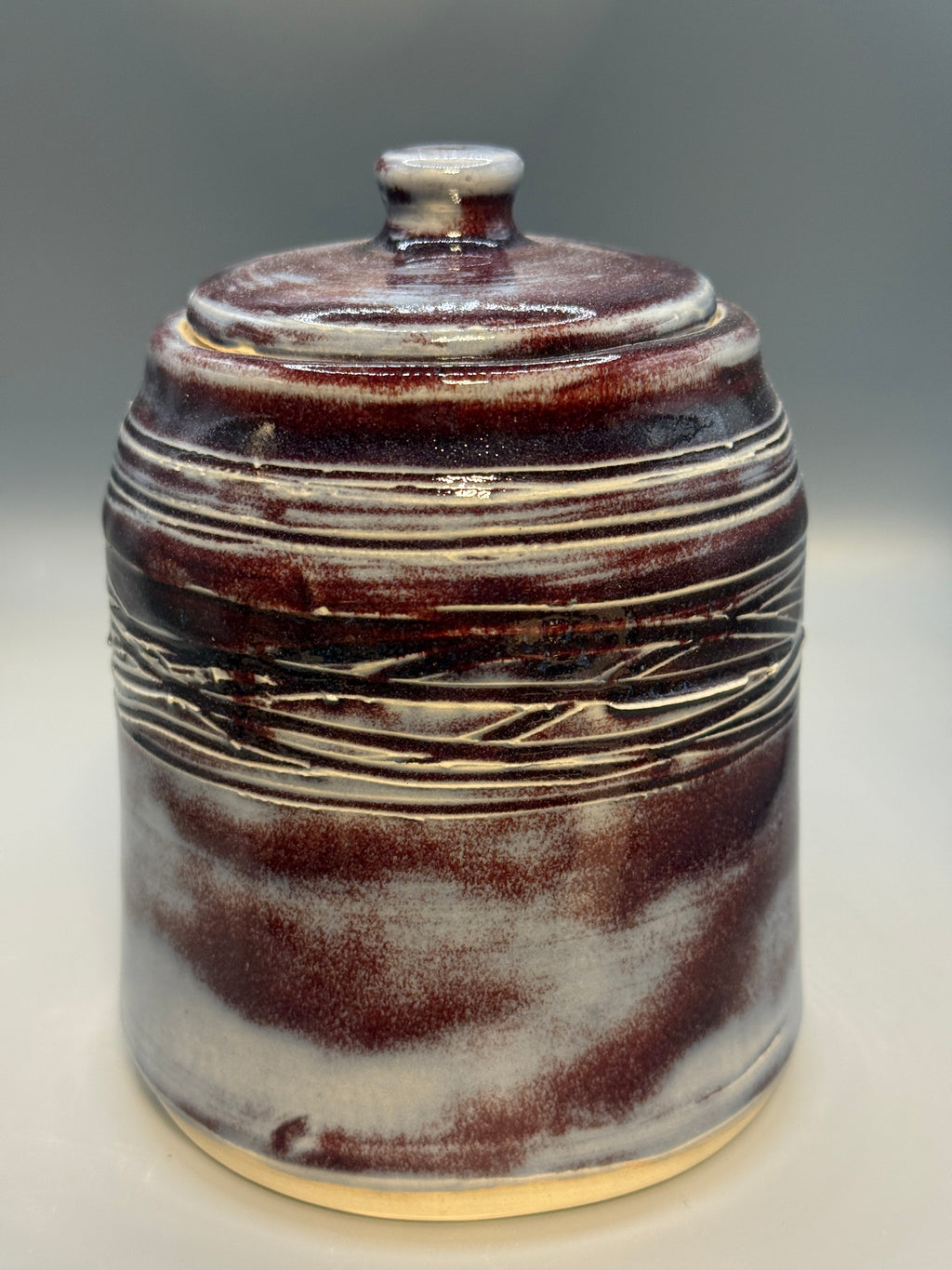 Currant Frost Lidded Jar