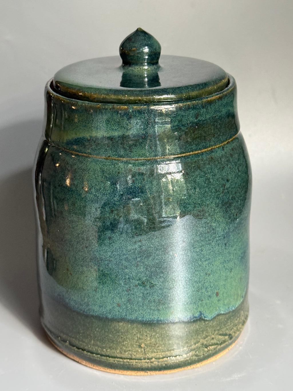 Juniper Deep — Lidded Jar