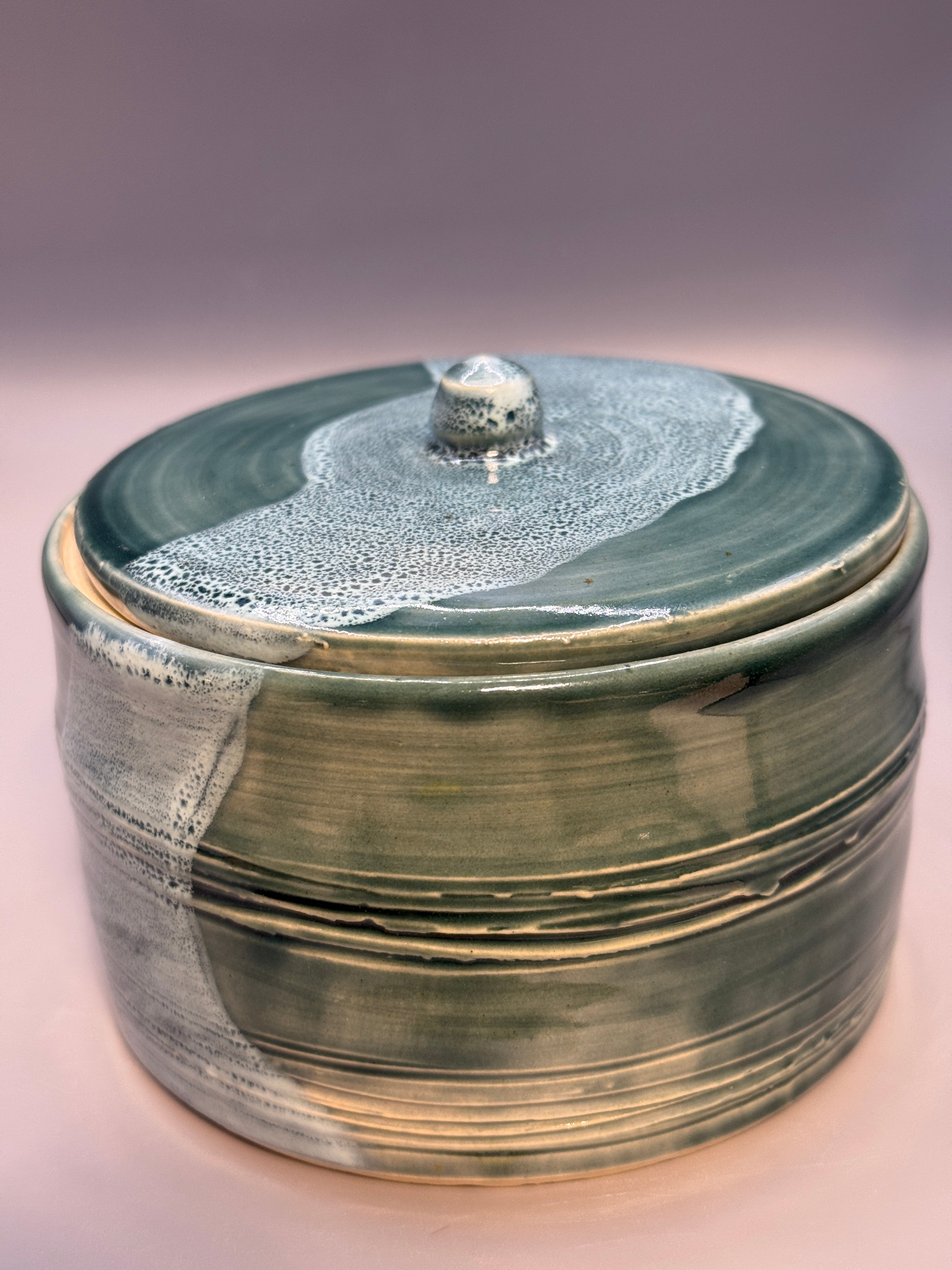 Storm Wash Lidded Jar
