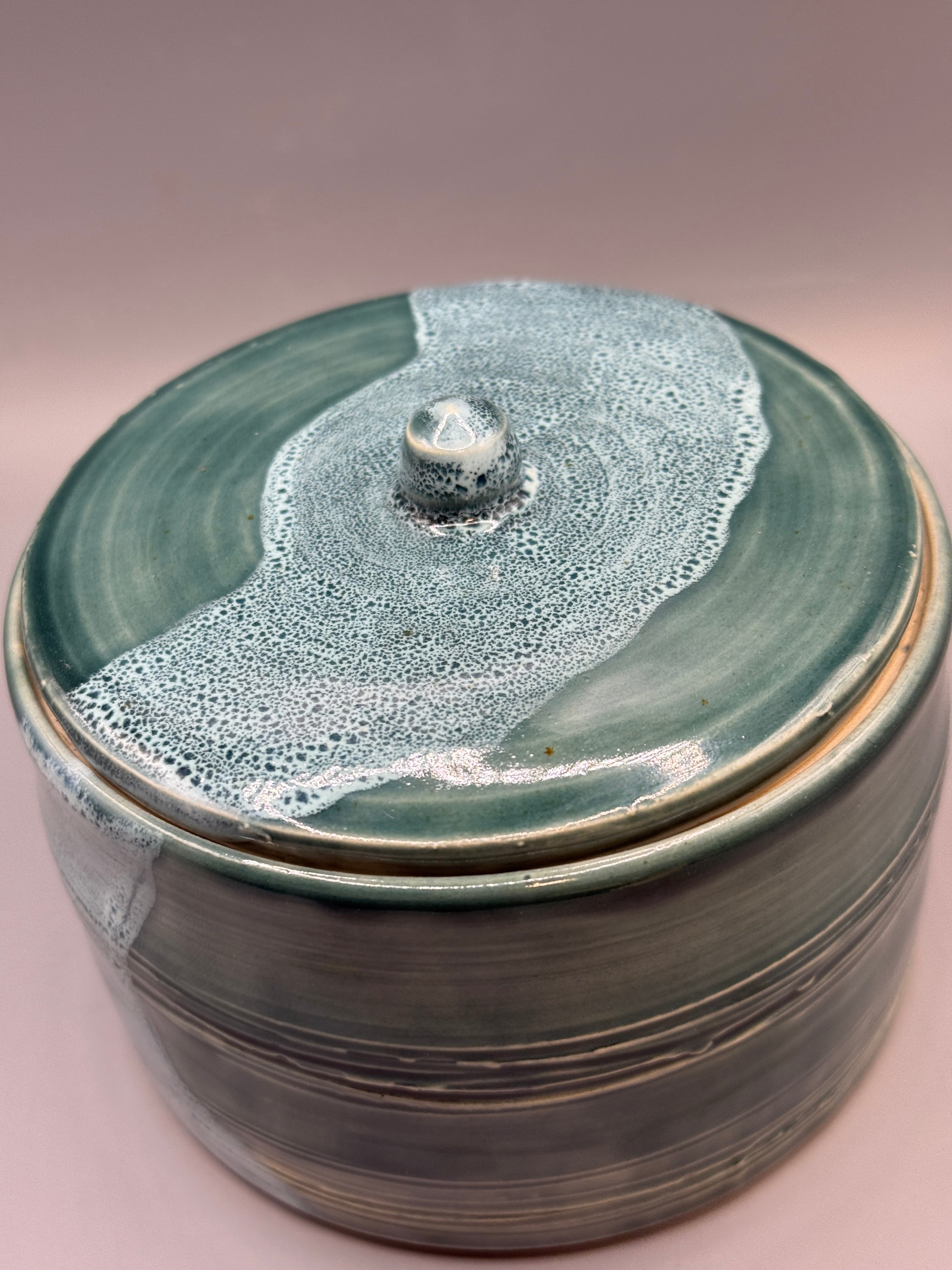 Storm Wash Lidded Jar