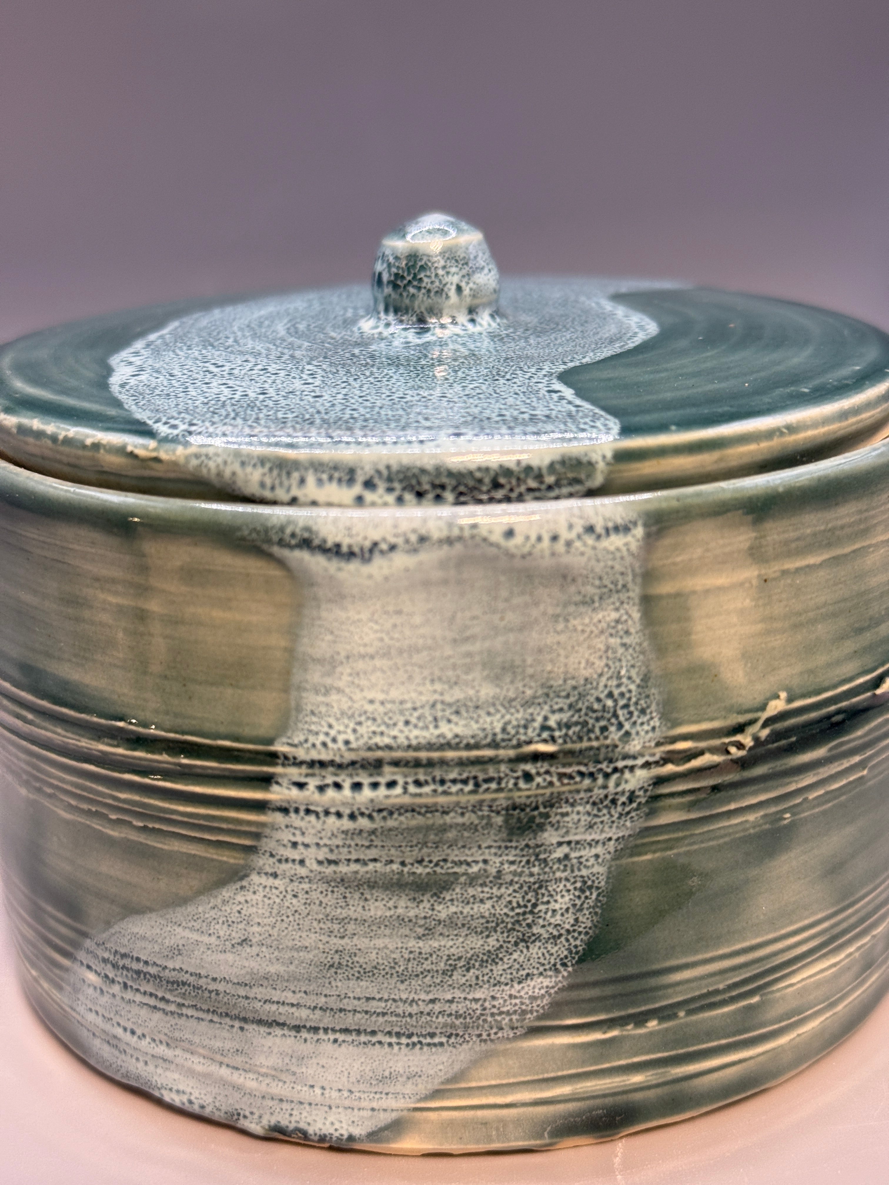 Storm Wash Lidded Jar