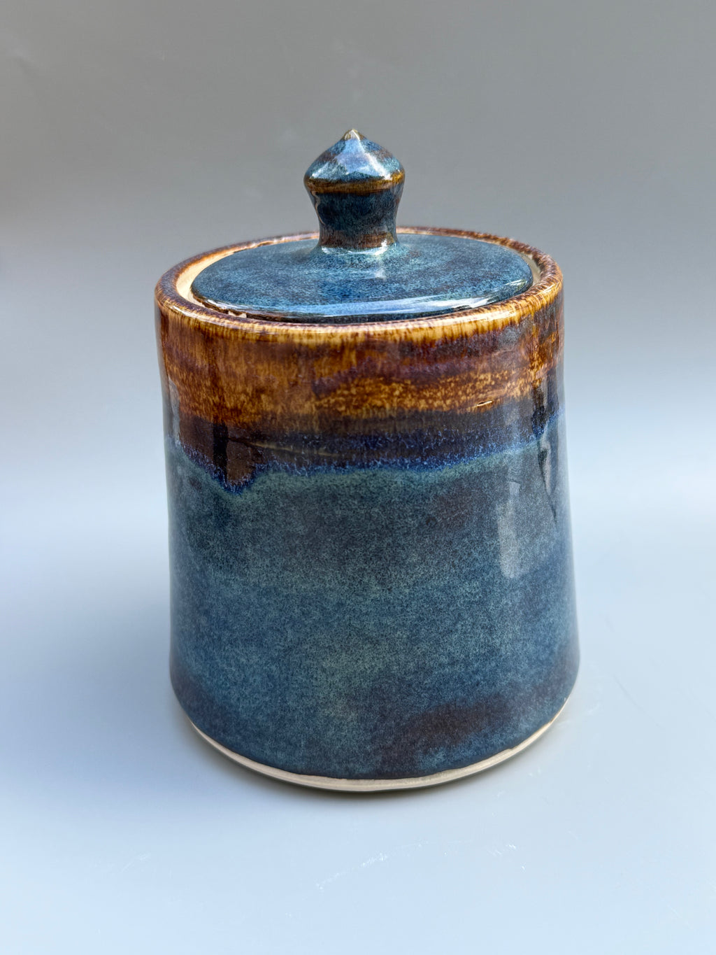 Handmade ceramic jar - small.